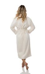 UNISEX ORGANIC COTTON NATURAL ROBE